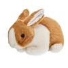 Beppe Pliušinis žaislas - rudai baltas zuikutis, 18 cm