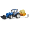 Bruder Ata BRUDER traktor NewHolland TS.120 su ładow.02187