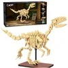 CaDA dinozaurų fosilijų dinozauro skeleto rinkinys: Velociraptor 256 dalys