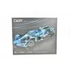 CaDA statybiniai blokai Didelis lenktyninis automobilis 60 cm Sportinis automobilis Elektrinis Super Racing Car Žydra lenktyninis automobilis Važiuoklė 1667 dalys