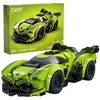 Konstruktoriaus kaladėlės CaDA Automobilis su nuotolinio valdymo pultu Sportinis automobilis 21 cm 1:14 Phantom Ghost 416 dalių RC Dual Mode