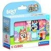 Clementoni Clementoni paveikslų kaladėlės, 6 vnt., Bluey, 40662