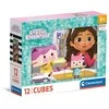 Dėlionė „Clementoni CLE Cubi“ blokuoja 12 „Gabby“ katės namą 41193