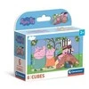 Clementoni CLE Cubi blokeliai 6 Peppa Pig 40659