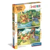 Clementoni CLE dėlionė 2x60 Mikė Pūkuotukas 100 24838