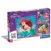 Clementoni Dėlionė 3x48 vnt. - Disney princesė