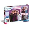 Clementoni Dėlionė 3x48 vnt. - Frozen