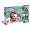Clementoni Dėlionė 3x48 vnt. - Gabby's Dollhouse
