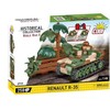 Maketas - COBI - RENAULT R-35 - Plastikas - Vaikams nuo 6 metų - Interjeras