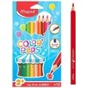 Maped Colorpeps maxI trijų pusių 12 spalvų MPED