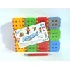 Statybiniai blokeliai Waffles mini 72 elementų Adusie CZAKO 409380