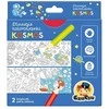 Czuczu Bright Junior Media Erdvė spalvinimo knygelė 2 vnt.CZU CZU 773968