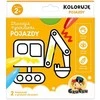 Czuczu Bright Junior Media Mokomoji knygelė Transporto priemonės CZU CZU 501065