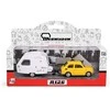 Daffi Fiat 126p+przycz.Niewiad Kemp.żół.K-607 16078