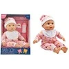 WORLD Lėlių pasaulis LĖLIŲ PASAULIS BABY JOY LĖLĖ 38 CM - ROŽINIS APRANGA
