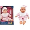 WORLD Lėlių pasaulis LĖLIŲ PASAULIS BABY JOY LĖLĖ 38 CM - DRYŽIAI DRABUŽIAI
