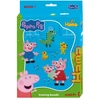 Dante Hamapeppa Pig Hama - Midi pakabinama dėžutė Peppa Pig + Mažoji sesutė (387976)