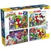 Lisciani LISCIANI MARVEL Dėlionė DF MAXI FLOR 4 X 48 SPIDEY