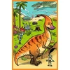 Trefl Dėlionė 240 vnt. - Treflikiai dinozaurų pasaulyje