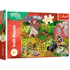 Trefl Dėlionė 60 vnt. - Treflikai kaime