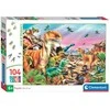 Clementoni Dėlionė 104 vnt. - Dinozaurų žemė