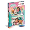 Clementoni Dėlionė 2x20 vnt. - Gabby's Dollhouse