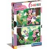 Clementoni Dėlionė 2x60 vnt. - Pelytė Minė