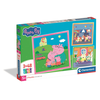 Clementoni Dėlionė 3x48 vnt. - Peppa Pig