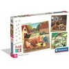 Clementoni Dėlionė 3x48 vnt. - Ūkis