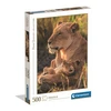 Clementoni Dėlionė 500 vnt. - Liūtai