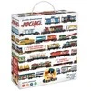 Dėlionė CzuCzu Double-sided Puzzle Trains 54 double-sided pieces ZA5558 technique