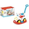 Paspiriama mašina Smile 4in1 stumdukas-sūpynės-mašina Dolu Fisher Price, 81 cm, 1812