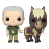FUNKO POP! Vinilinė figūrėlė: Parks and Recreation - Jerry &amp; Lil Sebastian, 9 cm