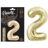 „GoDan BALLOON FALL 2 CHAMPAGNE“ 85 cm GO PBH