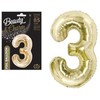 „GoDan BALLOON FALL 3 CHAMPAGNE“ 85 cm GO PBH