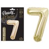 GoDan BALLOON FALL 7 CHAMPAGNE 85CM GO PBH