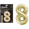 GoDan BALLOON FALL 8 CHAMPAGNE 85CM GO PBH