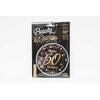 GoDan Balon foliowy B&C Happy 50 Birthday juoda-auksinė