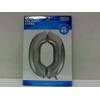 GoDan BALON foliowy Cyfra 0 sebrna 85 cm