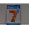„GoDan“ folijos balionas „Number7“ rožinis+PLN 92 cm HS-C45RZ7 06367