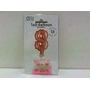 Goldinis folijos balionas 13 cm ant pagaliuko skaičius 8 GODAN BC-5RZ8