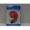 GoDan BALON foliowy sidabrinė CYFRA 0-9 na HEL 85 cm