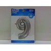 GoDan BALON foliowy Cyfra 9 sebrna 85 cm