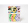 GoDan Gemar Premium Helium Hooray balionai, 13 colių/ 5 vnt.