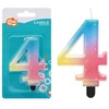 GoDan Candle Number 4 ombre pastelinė 8cm SF-OPA4 74847