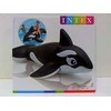 Intex Lil' Whale Ride On Swimming Board Juodas/Baltas