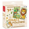 Dėlionė Kangur Gry Gra Połšcz połówki Dzikie zwierzęta 3+ 41992