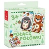 Dėlionė Kangur Gry Gra Połšcz połówki Zwierzęta lene 3+ 41985