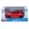 Maisto „Toyota Yaris 2021“ metalinis raudonas modelis 1/24