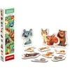 Puzzlika dėlionė "Miško gyvūnai"